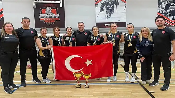 A Milli Kadın Golbol Takımı Avrupa şampiyonu oldu