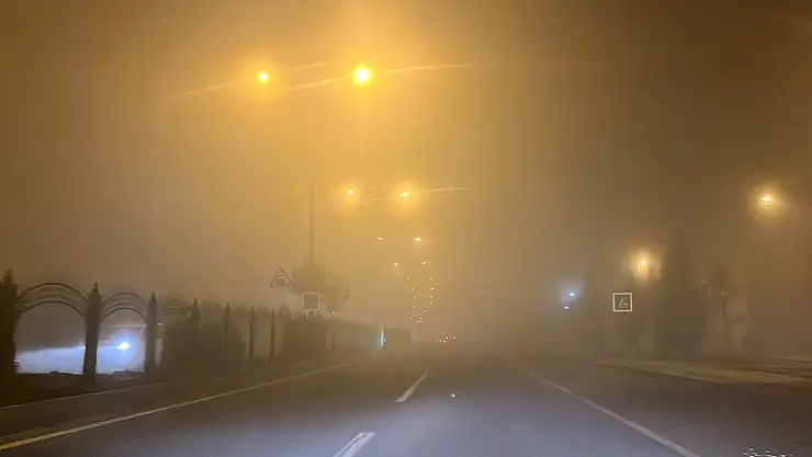 Diyarbakır'da uçuşlara 'sis' engeli