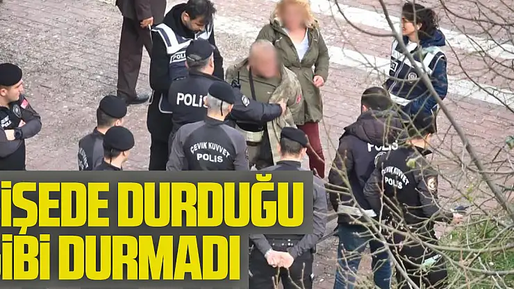 ŞİŞEDE DURDUĞU GİBİ DURMADI