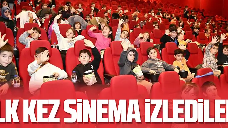 İlk Kez Sinema İzlediler
