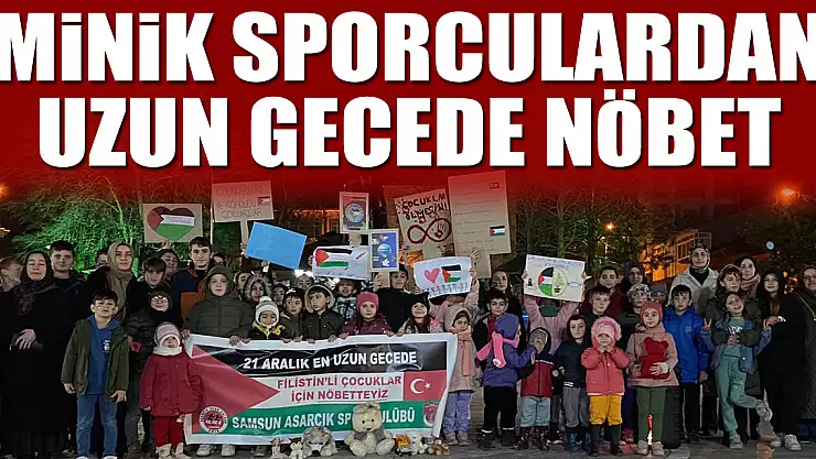 Minik Sporculardan Uzun Gecede Nöbet