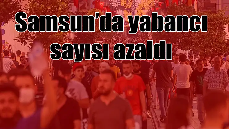 Yabancı sayısı azaldı