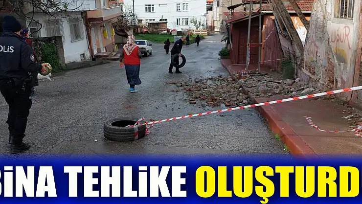 BiNA TEHLiKE OLUŞTURDU