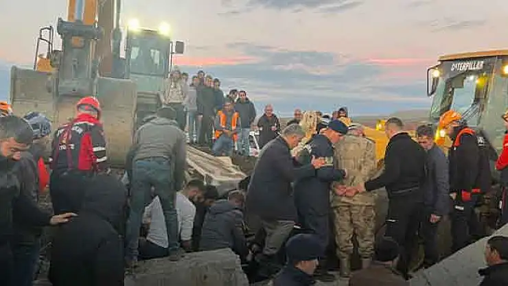 Diyarbakır'da kum ocağında göçük