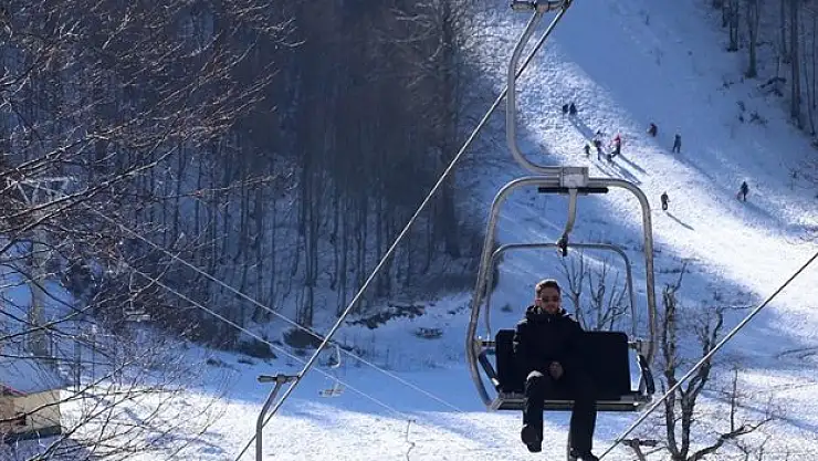 Kayak merkezleri yılbaşına hazır