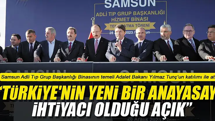 'Türkiye'nin yeni bir anayasaya ihtiyacı olduğu açık'