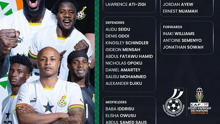 Gana Milli takımın aday kadrosuna çağrıldı.