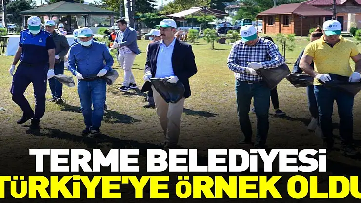 Terme Belediyesi Türkiye'ye Örnek Oldu