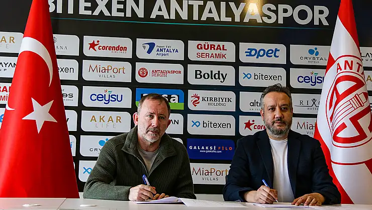 Sergen Yalçın Antalyaspor'la