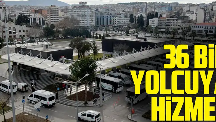 36 Bin Yolcuya Hizmet
