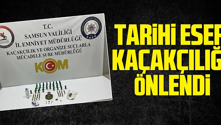Tarihi Eser Kaçakçılığı Önlendi