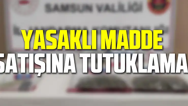 Yasaklı Madde Satışına Tutuklama