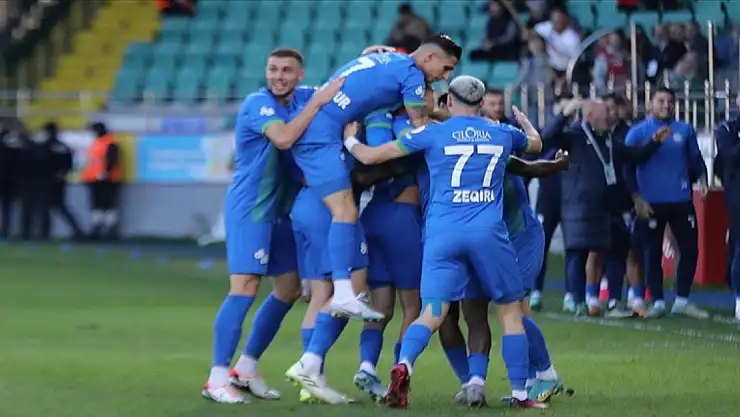 Çaykur Rizespor sahasında Hatayspor'u mağlup etti