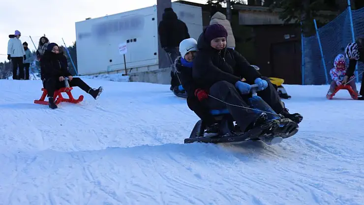 Ilgaz'da hafta sonu yoğunluğu
