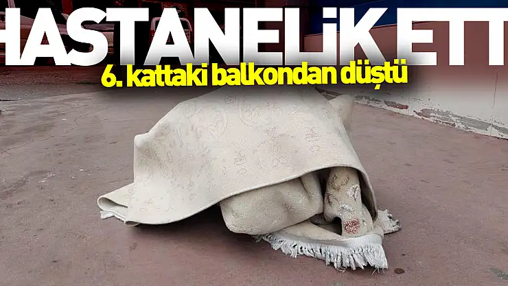 Balkondaki halı hastanelik etti