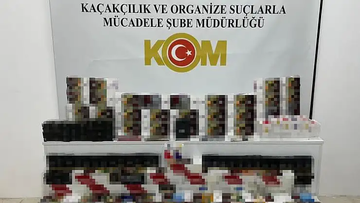 19 bin makaron ele geçirildi