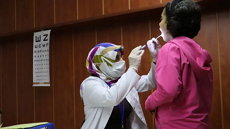 Öğrencilere Sağlık Taraması