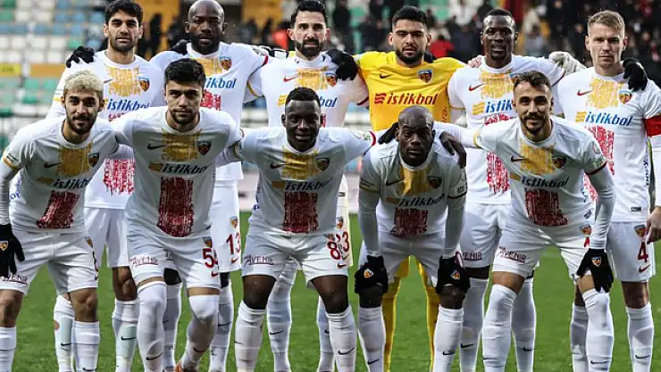 Kayserispor'un 3 haftalık programı