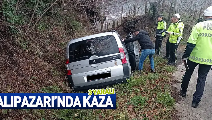 Salıpazarı'nda Kaza: 3 yaralandı