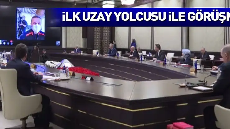 İlk uzay yolcusu ile görüşme