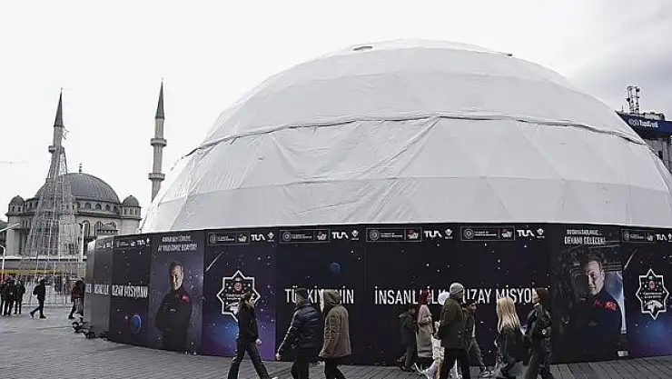 Uzay yolculuğu ülkenin dört bir yanından takip edilebilecek