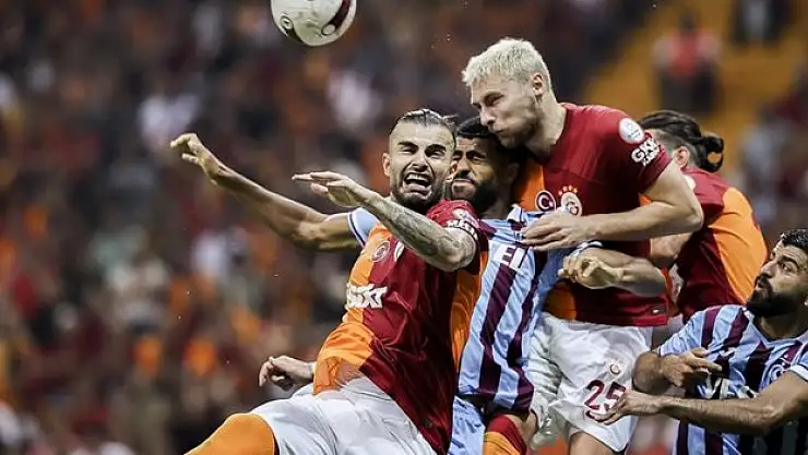 Galatasaray ile Trabzonspor 137. kez karşılaşacak