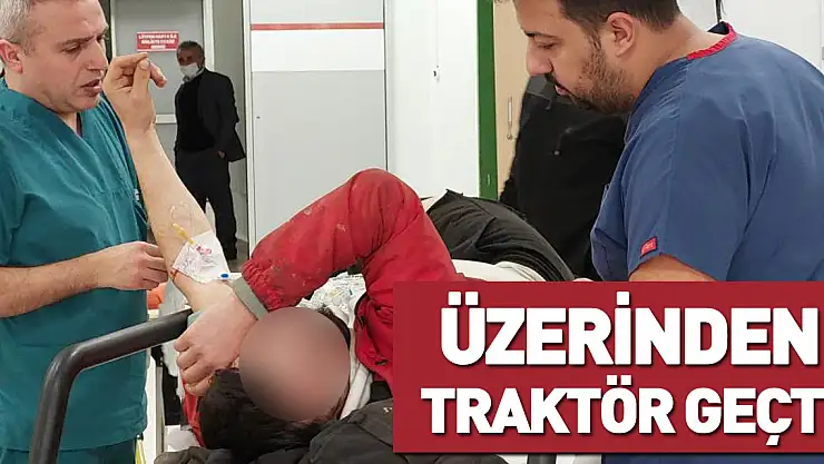 Üzerinden Traktör Geçti