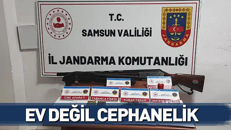 Ev değil cephanelik