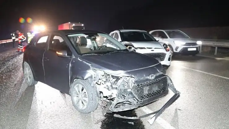 Zincirleme kaza korkuttu