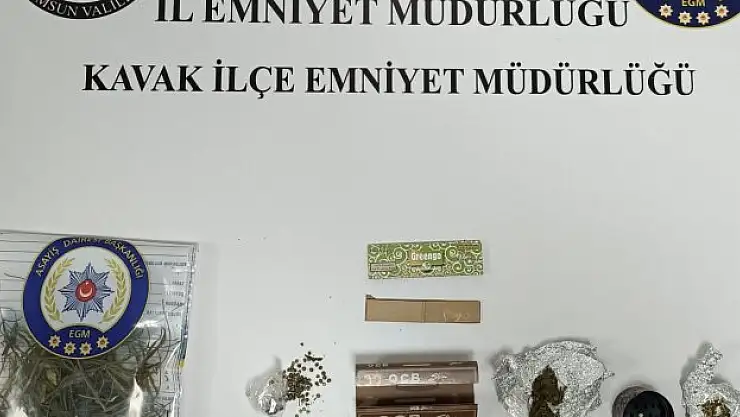 Uyuşturcu yakalattı