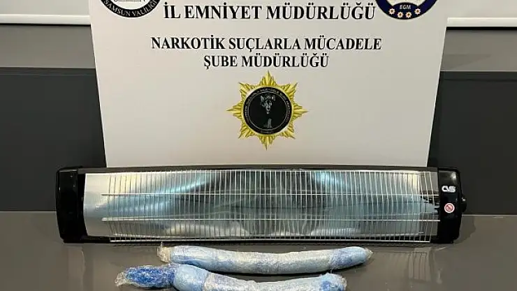 Kargoda uyuşturucu çıktı