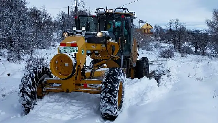 Kar yağışı hayatı zorlaştırdı