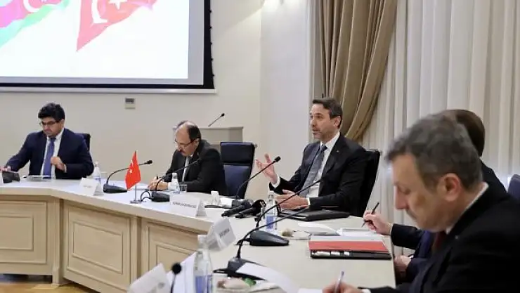 Bakan Bayraktar Azerbaycan'da