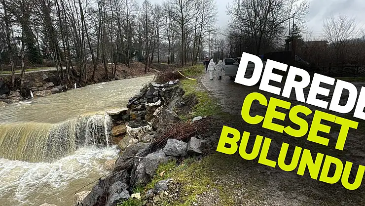 Derede Ceset bulundu