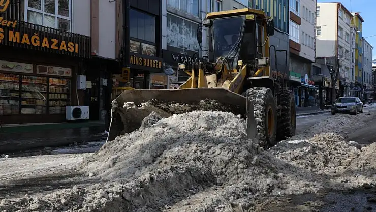 Karla mücadele mesaisi başladı