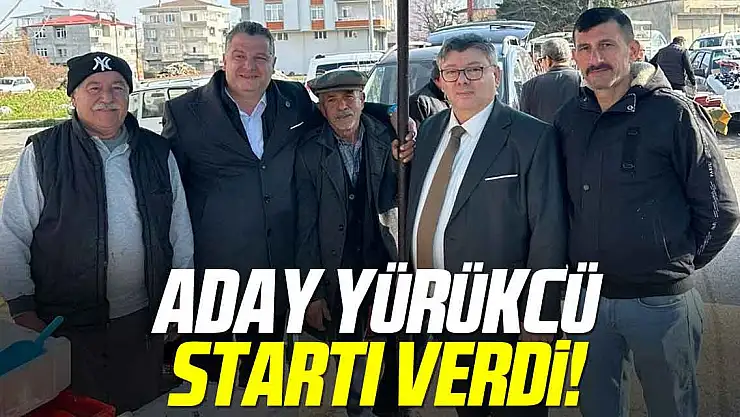 ADAY YÜRÜKCÜ STARTI VERDİ!