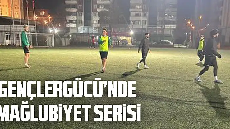 Gençlergücü'nde Mağlubiyet Serisi