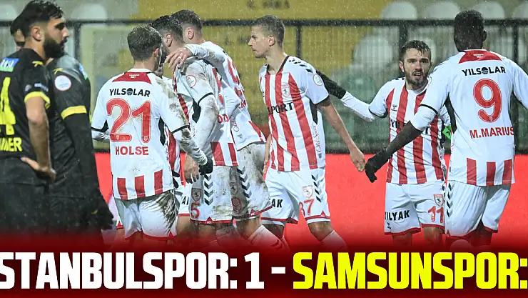 İstanbulspor: 1 - Samsunspor: 1