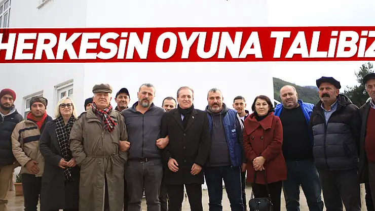 'HERKESİN OYUNA TALİBİZ'