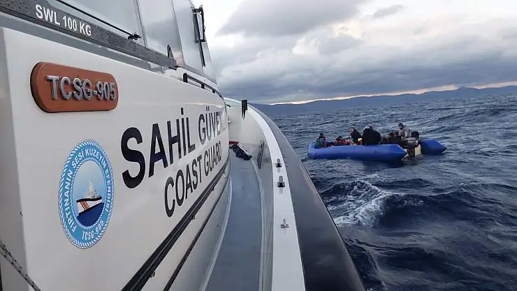 38 kaçak göçmen kurtarıldı