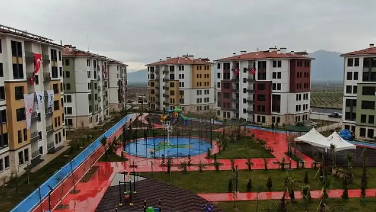 Deprem konutlarında sona gelindi