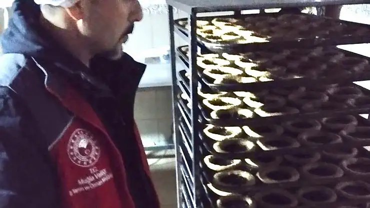 Simit fırınları denetlendi