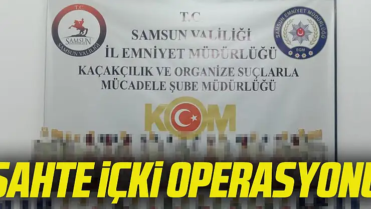 Sahte İçki Operasyonu