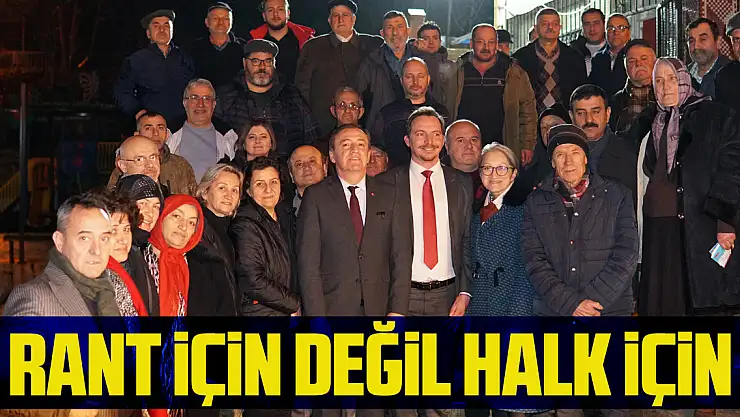 RANT İÇİN DEĞİL HALK İÇİN