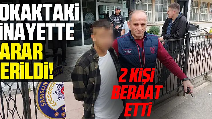 Sokaktaki Cinayette Karar Verildi!