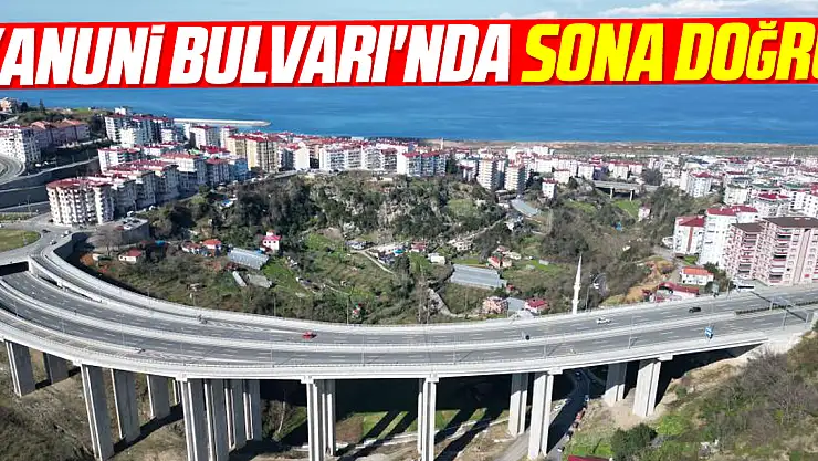 Kanuni Bulvarı'nda sona doğru