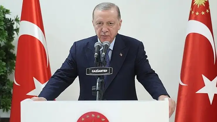 Erdoğan: Gaziantep'te 14 bin konutumuzun yapımı hızla sürüyor