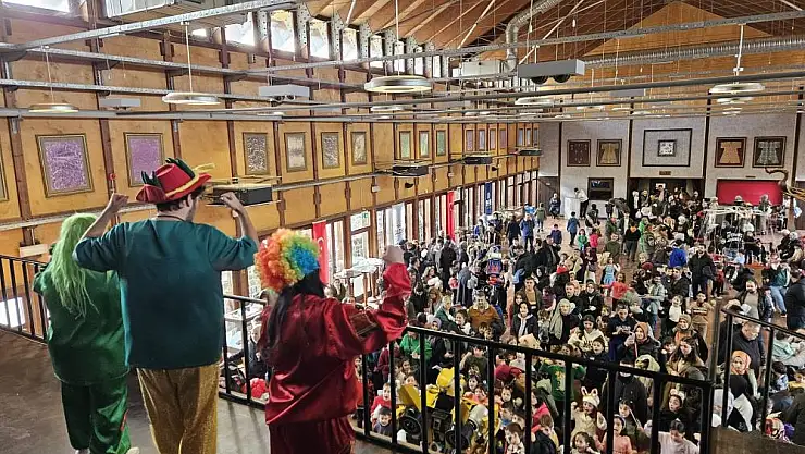 Çocuklar eğlenceye doydu