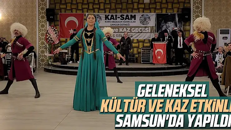 Geleneksel Kültür Ve Kaz Etkinliği Samsun'da Yapıldı