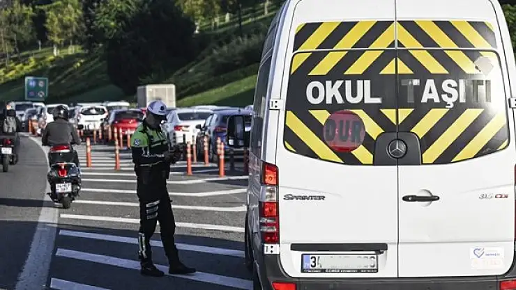 2 bin 247 okul servisine cezai işlem uygulandı